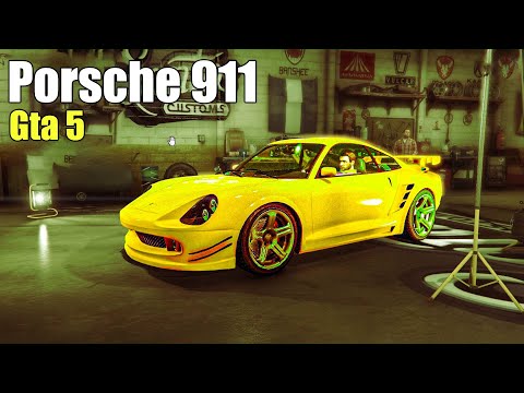 Porsche 911 Modifiye Yağmurlu Havada Küçük Bir Tur ! Gta 5 Realistic Graphics Gameplay