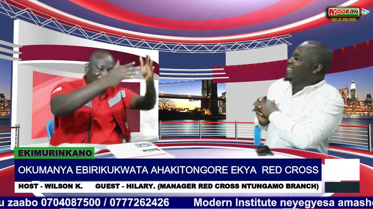 EKIMURINKANO; MR HILLARY MANAGER RED CROSS NTUNGAMO:OKUMANYA EBIRIKUKWATA AHAKITONGORE