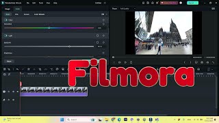 How To Make The Video Or Image Lighter Darker In Filmora | Let`s Do Tech | Brightness| Tutorials