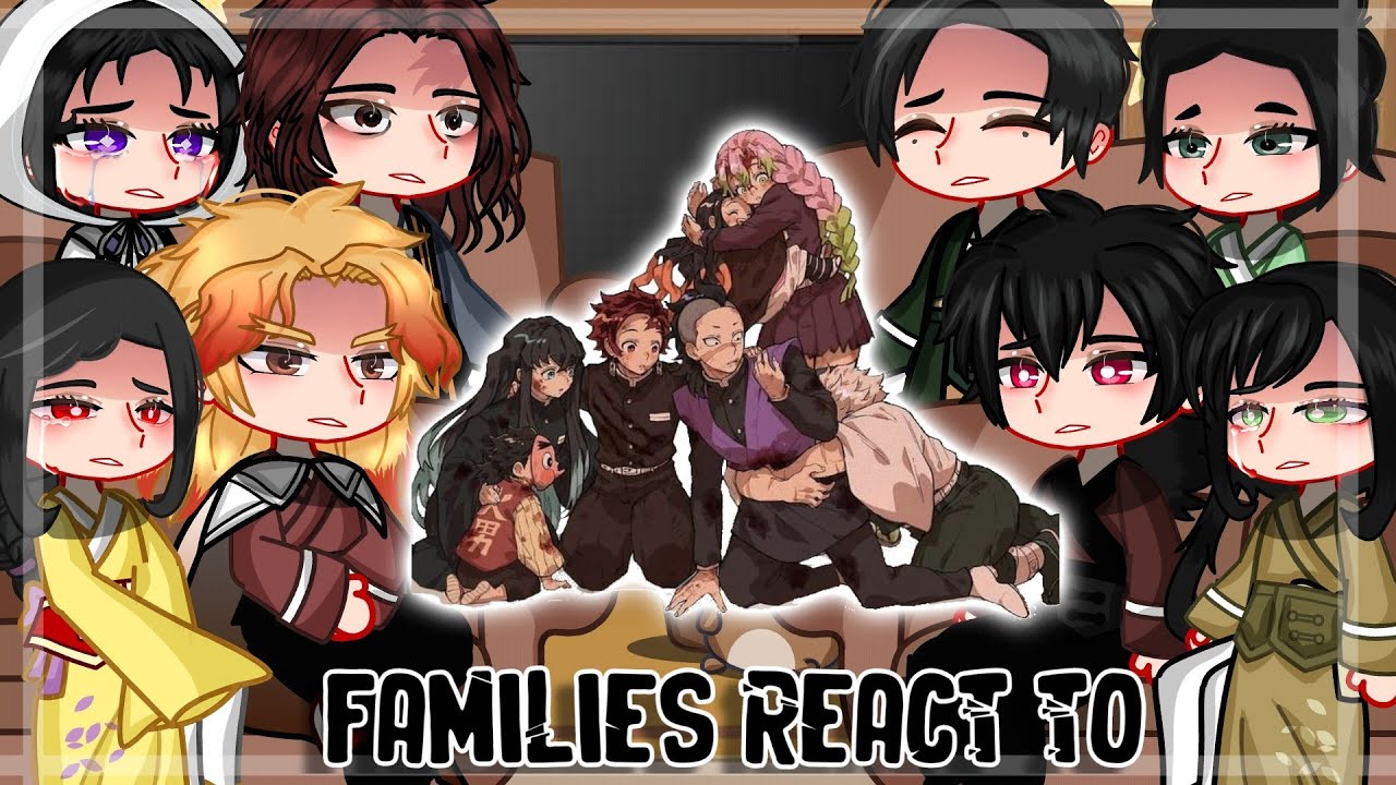 💘Demon Slayer parents react to their kids |Demon Slayer| part1