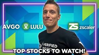 Avgo, Lulu & Zs Trade Setup Trendline Ysis