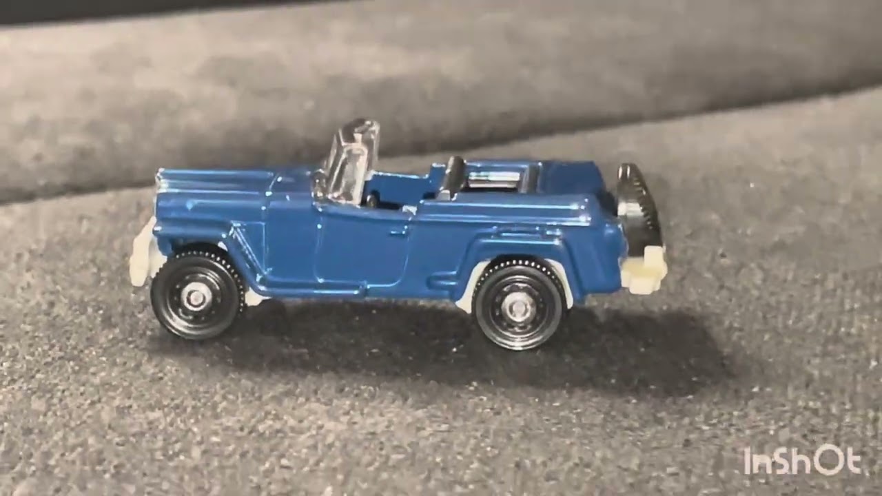  INCREIBLE Matchbox 1948 Willys Jeepster Coche Fundido a Presión 