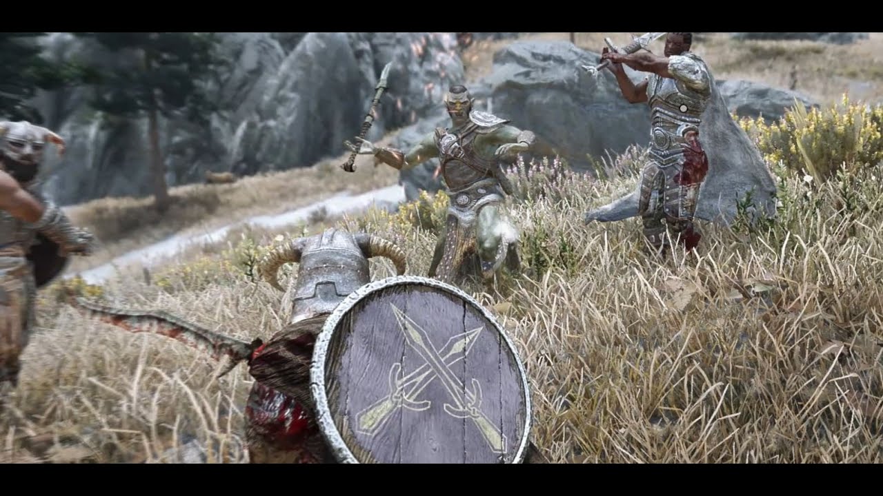 How to make NPC combat in Skyrim challenging | Distance Based Combat RELEASE