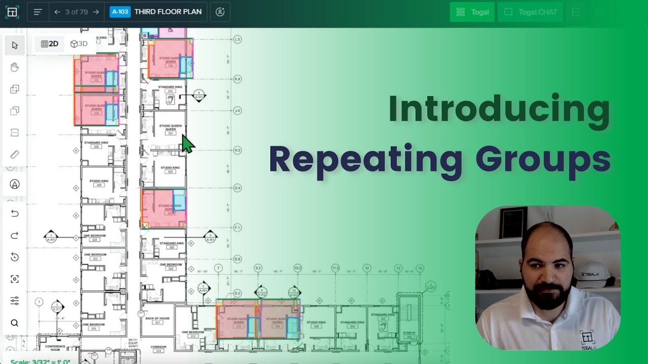 Repeating Groups in Togal.AI