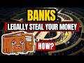 HOW Banks Legally Steal Your Money? #banking #moneysecrets #financialliteracy #finance