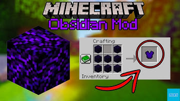 NEW Minecraft Obsidian Mod | Every video I Add A New Mod To This World