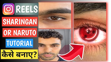Reels Viral Eye Effect Video Editing Tutorial | Sharingan/Naruto Video Tutorial |@aryanact