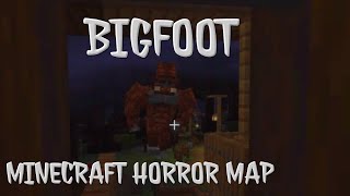 Bigfoot... (Minecraft Horror Map)