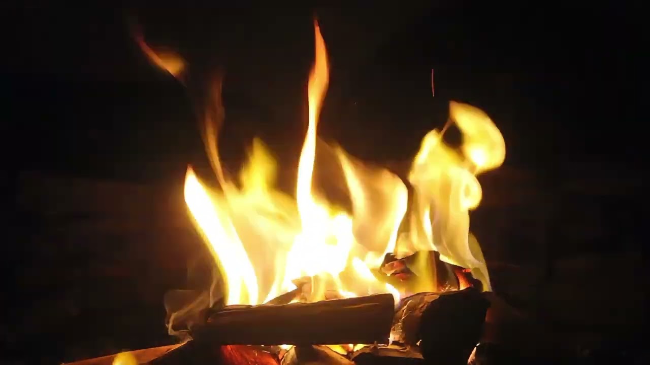 4K 🏕️ Authentic Campfire Relaxation: The Most Soothing Nature Sounds 🔥 No Music
