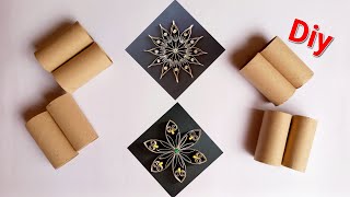 2 Easy Christmas diy's with toilet paper rolls ! recycling ideas