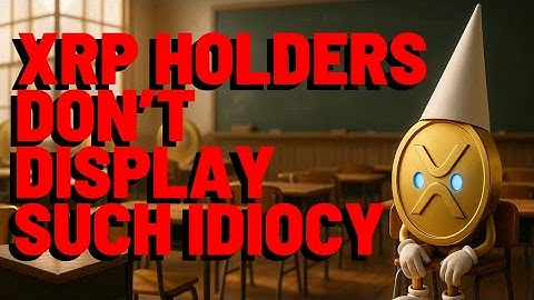 XRP Holders DON