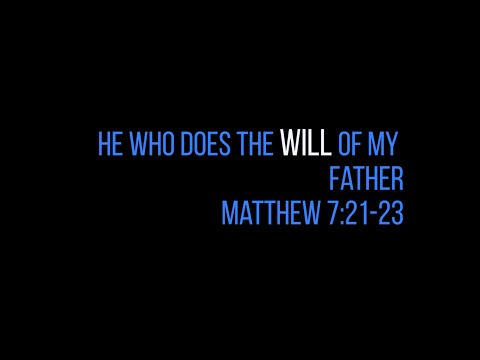 He who does