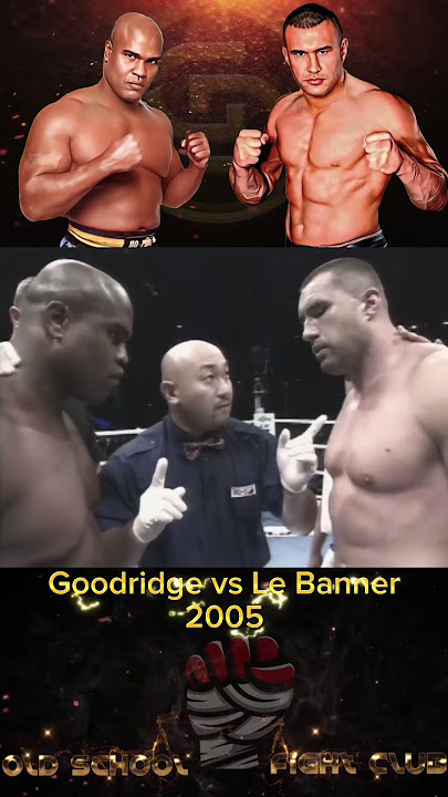 Gery Goodridge vs Jerome Le Banner classic K-1 fight in 2005 #fight #k1wgp #lebanner #goodridge