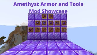 Amethyst Armor and Tools Mod Showcase screenshot 5