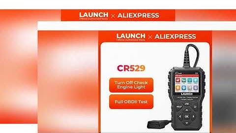 New launch Creader 529 OBD2 Scanner Automotive Diagnostic Tool OBDII Code Reader Fault Code Read OBD