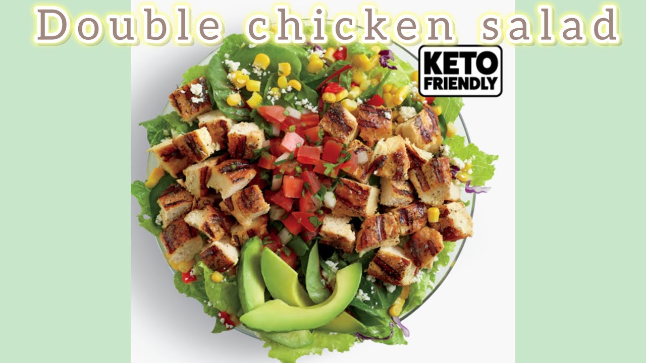 double-chicken-avocado-salad-el-pollo-loco-youtube