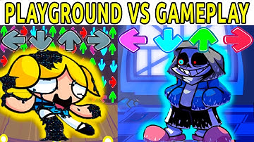 FNF Character Test  Gameplay VS Playground Gumball Watterson Bossrush Townsville