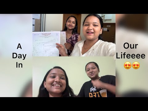 A day in our life | Anjali Nandini Gaikwad | MA and BA results declared 🤭😻