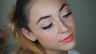 Bright and Coral Lip | Makeup Tutorial