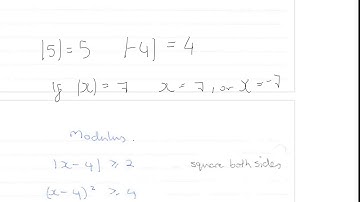 Modulus inequalities