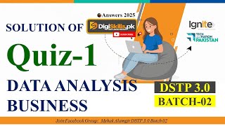 data analysis business intelligence quiz 1 | dstp 3.0 batch 02