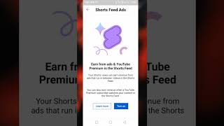 Enable shorts video Monetisation #shorts