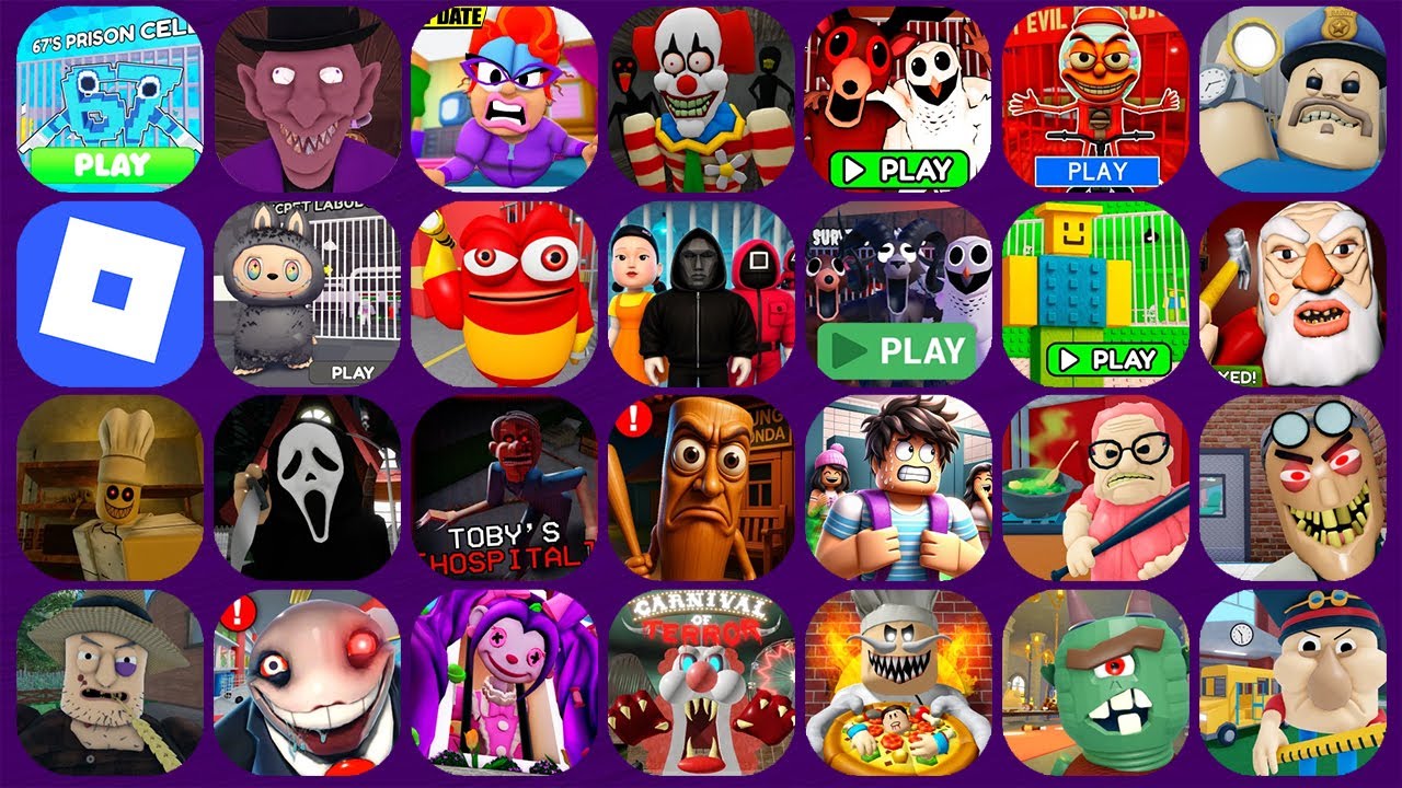 Roblox, 67'S PRISON RUN!, 🌶️ESCAPE MR SATURDAY'S ODDWORLD!, Escape The Carnival of Terror Obby!