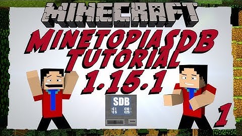 MINETOPIASDB 1.15.1 || plugin tutorial [deel 1]