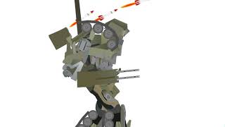 Brawl Transformer sideview Preview pack animation sticknode /read the description