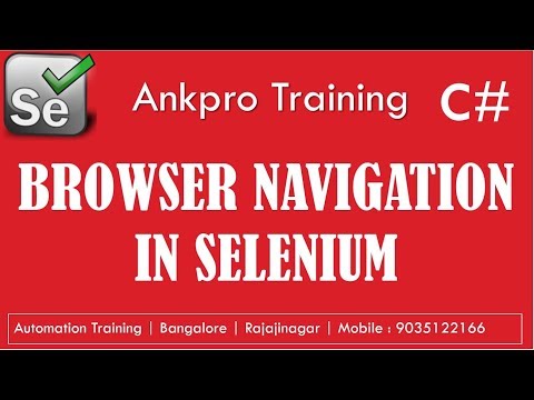Selenium with C#