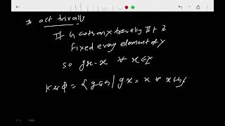 32  Prove that the kernel of a permutation representation is a normal subgroup