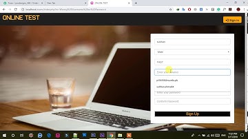 Online Quiz Management system using PHP, mySQL, html, JS, CSS