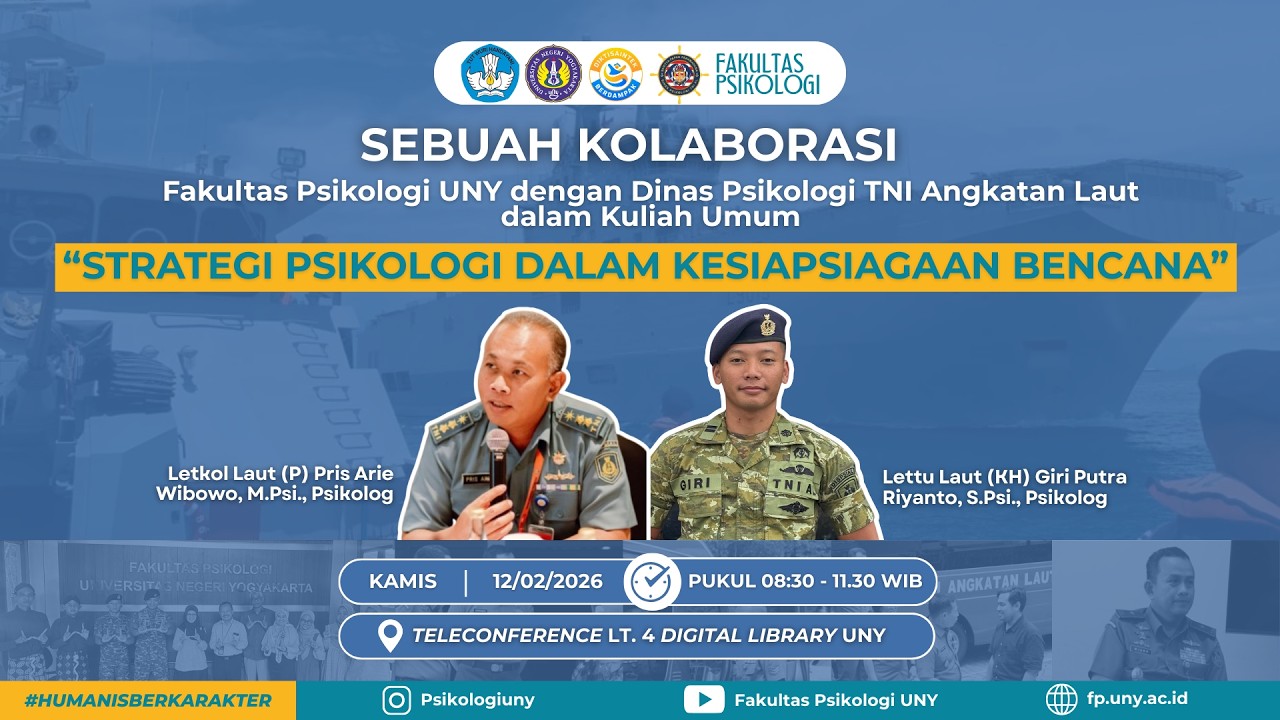 Strategi Psikologi dalam Kesiapsiagaan Bencana: Dinas Psikologi TNI Angkatan Laut