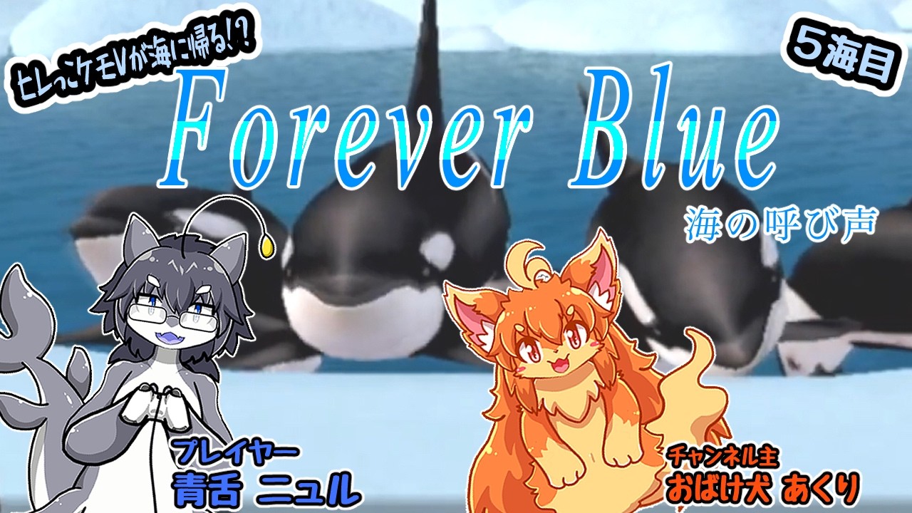 【フォーエバーブルー】海の呼び声、ヒレっこケモVが海に帰る!? 5海目【Wii】 #Vtuber #ケモノ #フォーエバーブルー #作業315