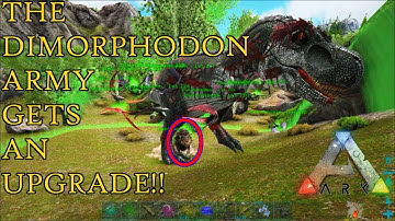 Dimorphodon Army?!!:Ark Solo PVP [S2E9]