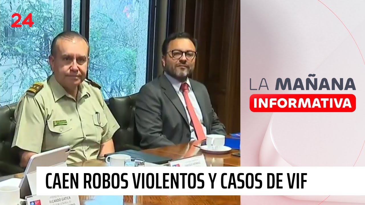Balance de casos policiales: disminuyen delitos contra la vida de las personas | 24 Horas TVN Chile
