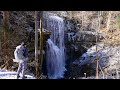 Virgin Falls State Natural Area - Beautiful Winter Solo Hiking