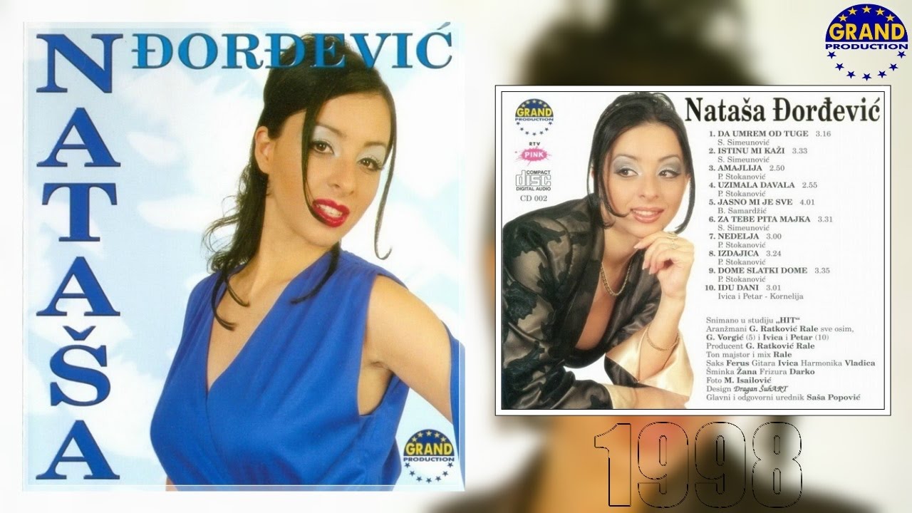 Natasa Djordjevic - Izdajica - (Official audio 1998.)