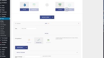 Travel Tour - (5) Tour setting options, tour coupon, tour services