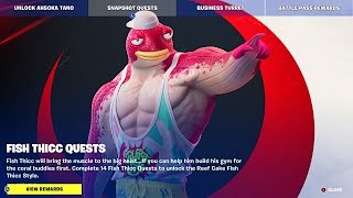 Fortnite Fish Thicc Snapshot Quests - Chapter 4 Season 4