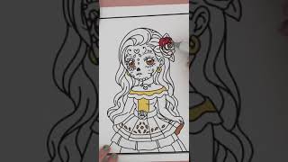 Chibi coloring page test #coloring #coloringbook