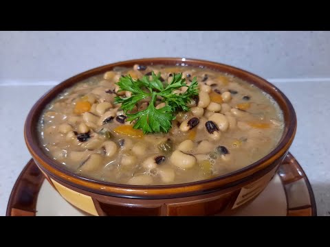 Black Eyed Peas With Coconut Milk Racquelcooks Trinifoods