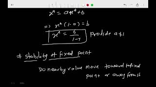 47 Fixed point, Stability and Oscillation of first order linear difference equation by dr  hitesh ku