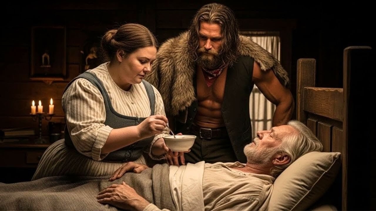 Vaquero de montaña rechazó a toda novia delgada, hasta que la obesa salvó a su padre moribundo.