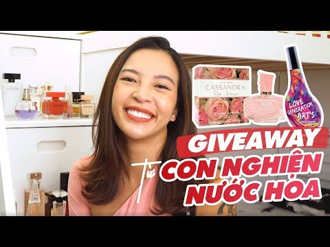BST của con nghiện nước hoa + GIVEAWAY ♡ Hana Giang Anh