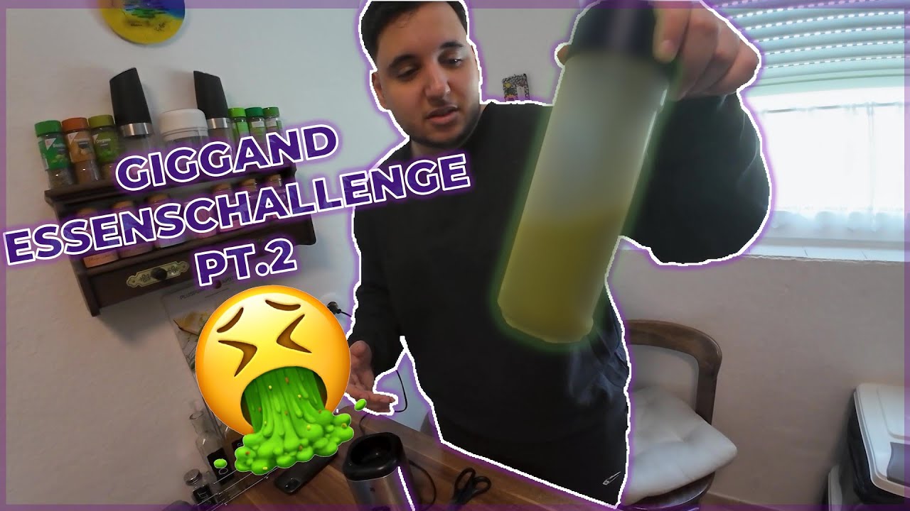 GIGGAND Essenschallenge Part 2💀🤮! | amoaymen