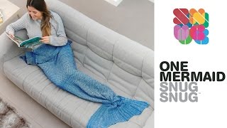 Snug Snug One Mermaid Blanket
