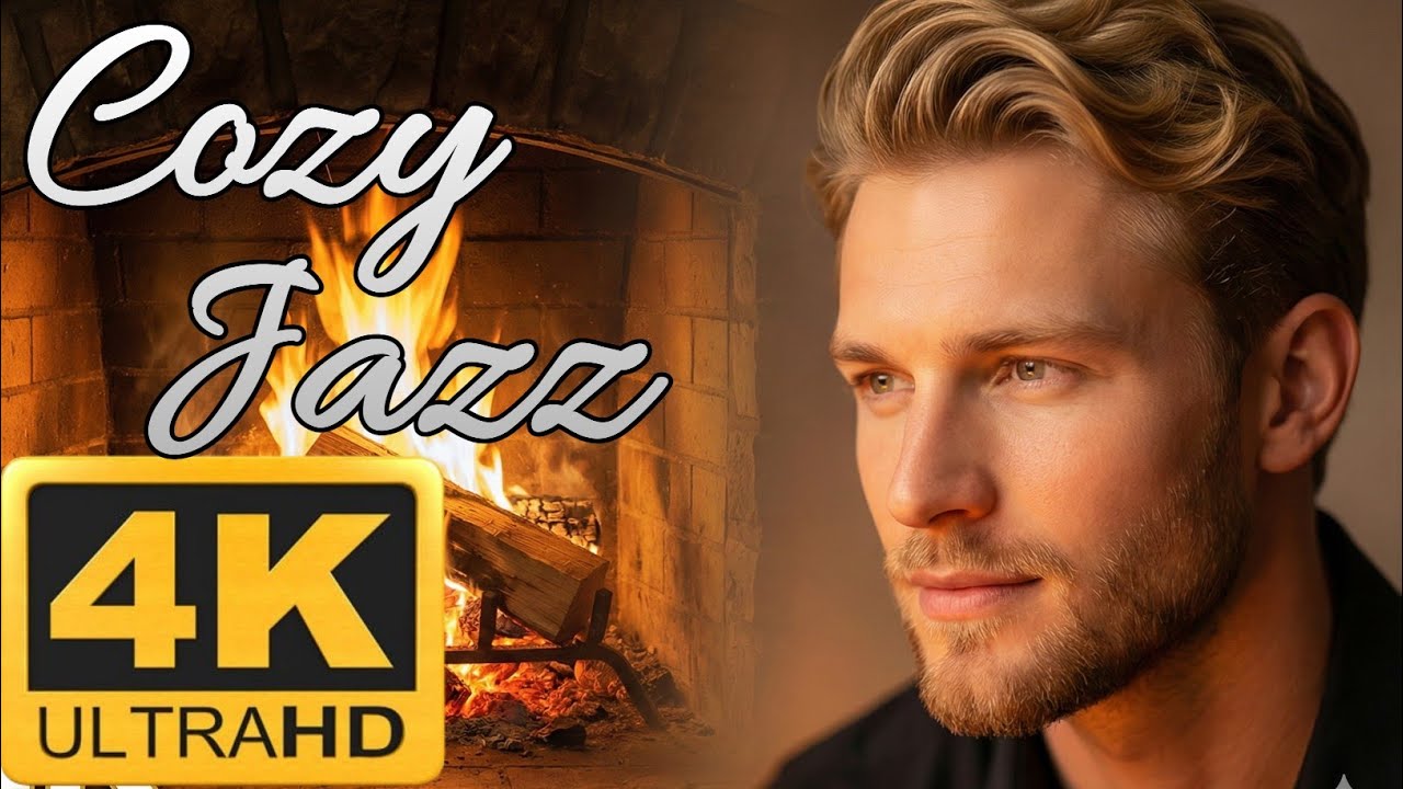 🔥Seaside Night Jazz Ambience In Super Luxury Porch with Fireplace. Enjoy Smooth Jazz Piano