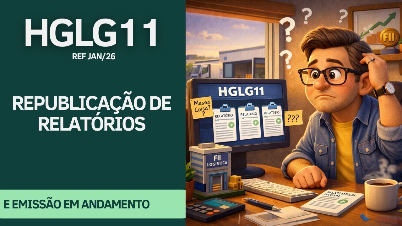 #HGLG11 - RELATÓRIOS EM SEQUÊNCIA E EMISSÃO EM ANDAMENTO... O QUE ESPERAR DO MAIOR FII DO MERCADO?
