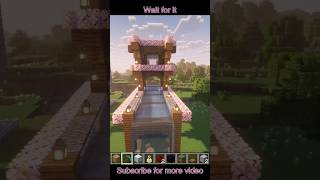 Aesthetic Minecraft Pool House Build Tour 🧸🌸